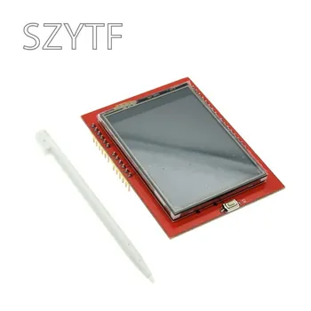 1 бр. LCD модул TFT, 2.4 инчов TFT-LCD екран за платка Arduino UNO R3 и поддръжка на Мега 2560 с едно докосване на писеца Gif