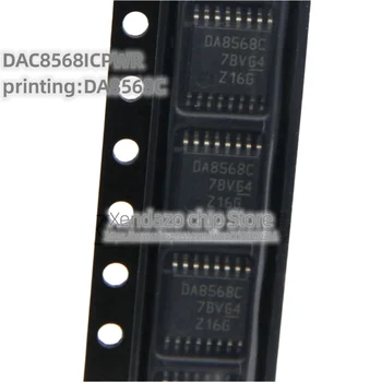 1 бр./лот DAC8568ICPWR DAC8568ICPW коприна ситопечат DA8568C TSSOP-16 предпоставка Цифроаналоговый преобразувател на Чип