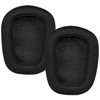 1 двойка от порест каучук амбушюр, кожена възглавница за слушалки за безжична гейминг слушалки G935 G635 G533 G433 G231