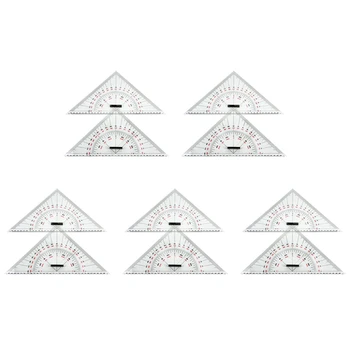 10-кратна триъгълна линийка за чертане на диаграми за изготвяне на кораби 300 мм мащабната триъгълна линия