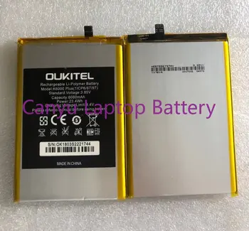 100% чисто Нов Резервна батерия OUKITEL K6000 PLUS с капацитет от 6068 ма за архивиране на OUKITEL K6000 PLUS Smart Phone