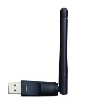 150 Mbps на 2,4 G Безжична мрежова карта Ralink-RT8188 USB 2dBi Антена WiFi Адаптер, lan Мрежова карта-ключ за вашия КОМПЮТЪР-лаптоп