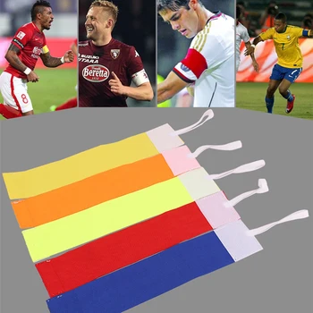 2023 Висококачествена Цветна Anti-off Професионална Футболна Превръзка е Капитан на Футболен Клуб на Играча Регулируема Превръзка На Ръката