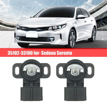 35102-33100 Авто сензор за положение на педала на газта-TPS сензор за-Hyundai-Kia Sedona Sorento 2 елемента