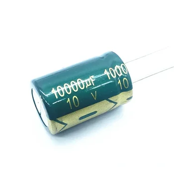 5 бр./лот 10 НА 10000 UF Низкоомный висока честота на алуминиеви електролитни кондензатори размер 16X25 10 НА 10000 UF 20%