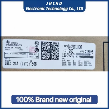 DAC7311IDCKT Опаковка： Чип цифроаналогового преобразуване на SOT-363-6 КПР 100% оригинален и автентичен