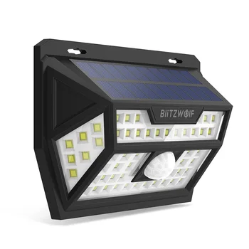 SM-OLT10 Слънчевата Енергия 62 LED PIR Датчик за Движение, с монтиран на стената Лампа Широкоъгълен Водоустойчив за работа на Открито Градински Пътеки Лампа за Сигурност на Двора