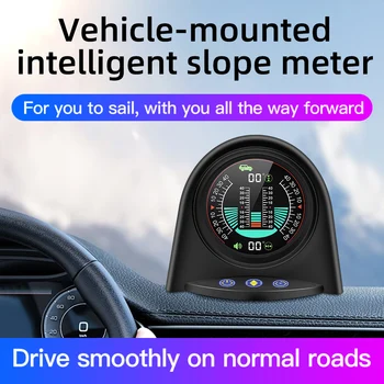 X94 GPS Измерители на Наклона на Автомобила Head Up Дисплей Инклинометр Стъпка Инклинометр Аларми за Сигурност Suv Автомобил Камион Suv 12V 24v