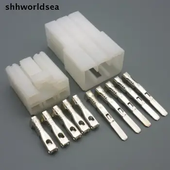 shhworldsea 5/30/100 комплекти комплект 5pin мъжки женски 2,2 мм и кабели електрически штекерный конектор MG610189 MG620211