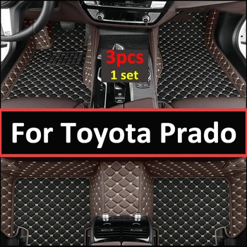 Автомобилни стелки за Toyota Land Cruiser Prado 150 2021 2022 2020 2018 2019 5 места, Автостайлинг, Защита на интериора, изработени по поръчка, килими