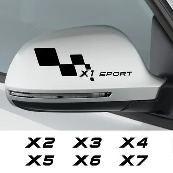 Автомобилно Огледало за обратно виждане Светоотражающая Стикер Vinyl Стикер Аксесоари За BMW X1 E84 F48 X5 E53 E70 X3 E83 F25 X6 E71 X2 F39 X4 F26 X7