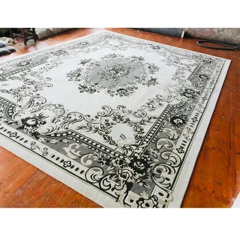 Акрилен Висококачествен Луксозен килим на фабрично цена Големия Нестандартно цвят
