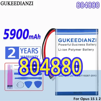 Батерия GUKEEDIANZI голям капацитет 804880 5900 ма за Opus 1S 1 2 за Opus2 Bateria