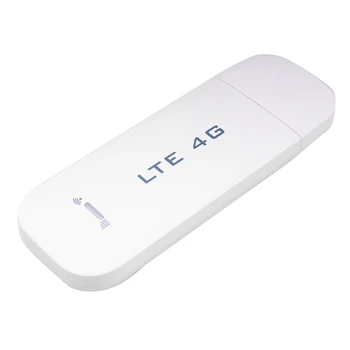 Безжичен модем на USB ключ 5X 4G Wifi-рутер 100 Mbps със слот за SIM-карти, джоб за мобилен Wi-Fi за безжична точка за достъп в автомобила