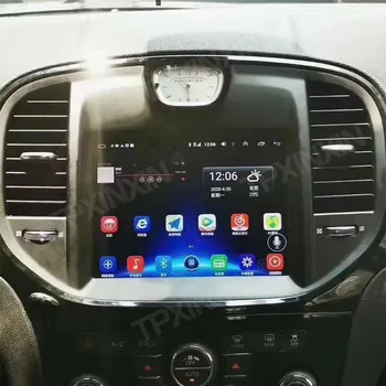 За Chrysler 300C 2013-2019 Android 10 Автомобилна Стерео Авто Радио приемник с Екран, Мултимедиен Плеър Tesla Автомобилен GPS Навигация Централен блок