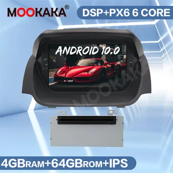 За Ford Fiesta 2013-2016 Мултимедиен Плеър с Android на 10 PX6 64 GB Авторадио Стерео DVD плейър GPS Навигация Главното устройство PX6