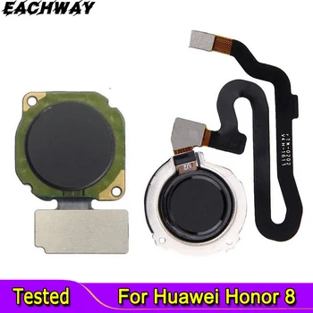 За Huawei Honor 8 Бутон на пръстови отпечатъци за Honor8 Home Бутон Тъч ID Тъчпад клавиш 7X V9 за Честта 8 Lite гъвкав кабел за пръстови отпечатъци