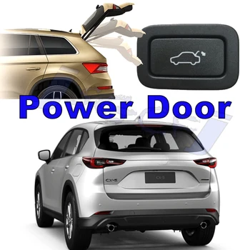 Задната Сила Вратата на Колата на Задната Врата на Багажника Амортисьор Багажник Багажника Hands Free Устройство Електрически Стълб Капачки За Mazda CX5 CX-5 KF 2017 ~ 2023