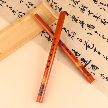 Здрава китайската традиционна флейта с дължина 1 бр с Дължина 33 см за изпълнение на бамбукова флейта, Въведете Dizi, вертикална бамбук флейта, музикален инструмент
