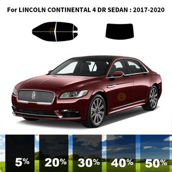 Комплект за UV-оцветяването на автомобилни прозорци от нанокерамики за ЛИНКЪЛН КОНТИНЕНТАЛ 4 DR СЕДАН 2017-2020