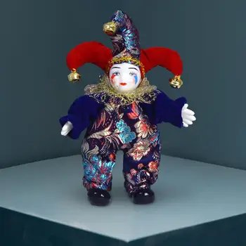 Кукла-клоун Порцеланова триъгълна кукла 7,87 