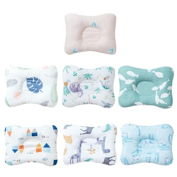 Мека и комфортна възглавница за сън на новородените, възглавници за спане на бебета с анимационни принтом, Дишащи спално бельо, декорация на стаята