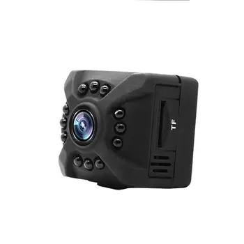 Мини камера X5, камера за нощно виждане, камера за откриване на движение, широкоъгълен обектив с висока резолюция 120 градуса, помещение за домашни любимци в помещението