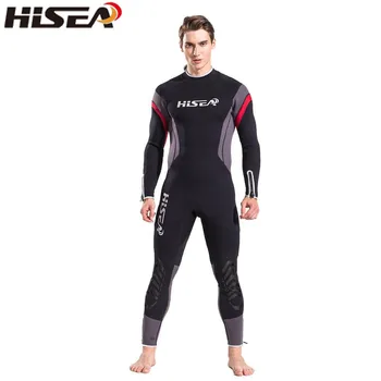 Мъжки водолазен костюм от неопрен с дебелина 3 мм, едно парче водолазный костюм за гмуркане, сърф, гмуркане, подводен риболов Плюс размер 3xl