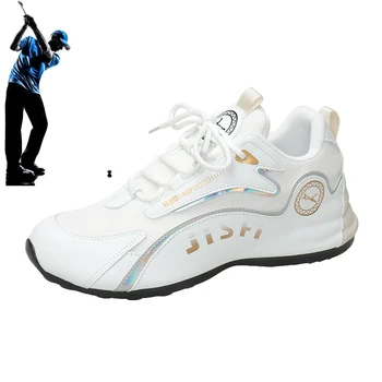 Мъжки обувки За голф, Градинска Мрежа Дишаща Билкова Удобни Обувки За тренировки По Голф, Мъжка Мода Обувки За бягане