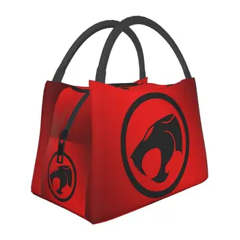 Обичай чанти за обяд Thundercats, мъжки и женски обяд-апарати с топло изолация-интеркулер за работа, на пикник или при пътуване