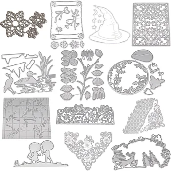 Печати за Направата на Картичките Режещи Удари Метален Шаблон за Щанцоване на Шаблон за 