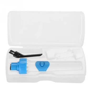 Прахосмукачка за отстраняване на ушна кал за деца и възрастни, интелигентен инструмент за премахване на ушна кал със сменяеми връхчета, чиста капка доставка