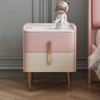 Съвременните дървени детски шкафчета, Луксозна спалня, Италиански сладък детски шкафчета, Скандинавски мебели за съхранение на неща WZ50CN