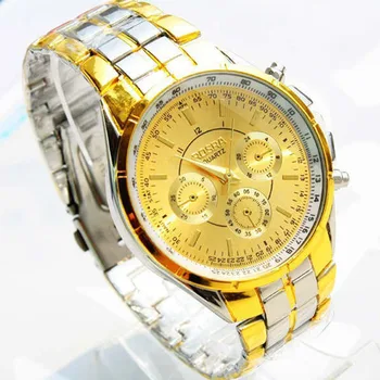 Часовници За Мъже 2024 Луксозни Златен Часовник С Римски Цифри Метални Аналогови Кварцови Модни Висок Клас На Марката Бизнес Ръчен Часовник Montre Homme