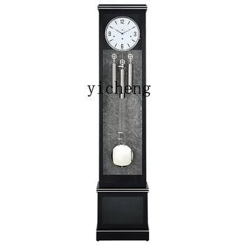 Часовници ЩВ Maple Leaf Нов китайски внос на механичен механизъм Домакински Масив дърво Дедушкины часовници Модерни декорации