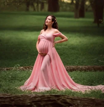 рокля за бременни, лятна боди за бременни, рокли, лятно боди за бременни с дълга рокля, екипировки за фотография на бременни